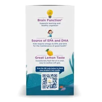 Nordic Naturals Complete Omega Jr. for Kids - Mini Soft Gels