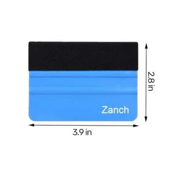 Zanch 2pcs Vinyl Wrap Squeegee for Easy DIY Projects