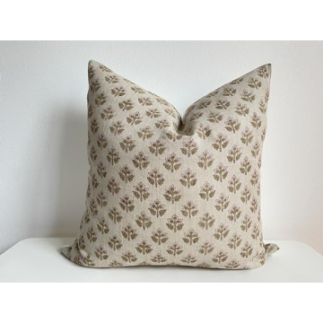 Canyon Theory Eco-Friendly Hand Block Print Pillow Cover