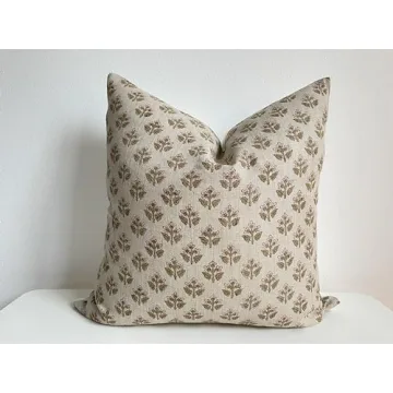 Canyon Theory Eco-Friendly Hand Block Print Pillow Cover