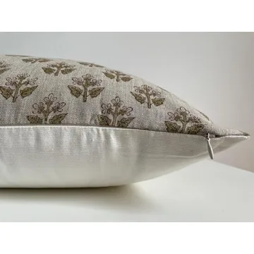 Canyon Theory Eco-Friendly Hand Block Print Pillow Cover