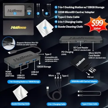 HP Stream 14" HD Laptop - Intel Celeron, 16GB RAM