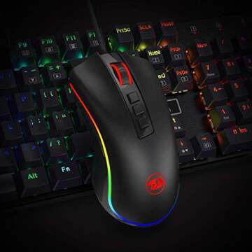 Experience Precision with Redragon M711 Cobra Gaming Mouse