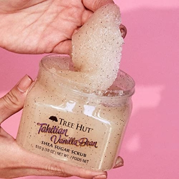 Tahitian Vanilla Bean Scrub Exfoliates Moisturizes Skin