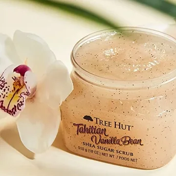 Tahitian Vanilla Bean Scrub Exfoliates Moisturizes Skin