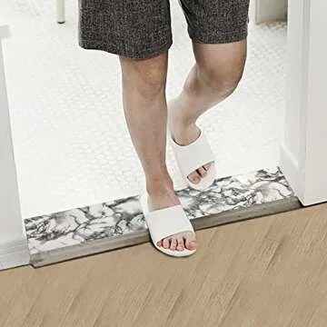 Livelynine Marble Wall Paper Kitchen Countertop Peel and Stick Wallpaper Waterproof Contact Paper Self Adhesive Vinyl Wrap for Bathroom Countertops Table Desk Furniture Counter Top Covers 15.8x78.8 in