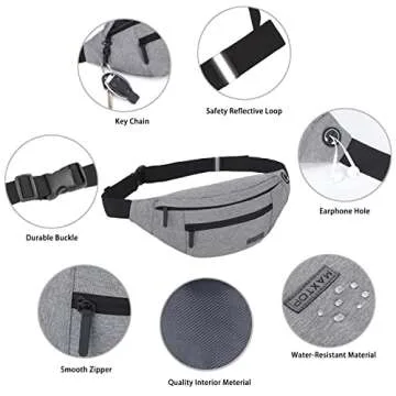 Versatile Fanny Packs for Travel and Festivals