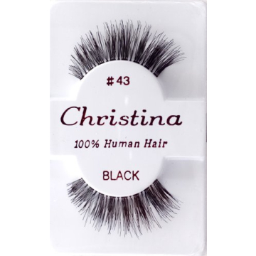 Christina 6 Packs Eyelashes #43 for Natural Glamour