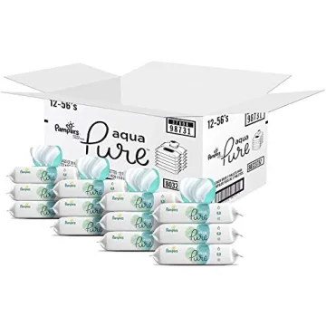 Pampers Aqua Pure Sensitive Baby Wipes, 672 Count
