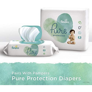 Pampers Aqua Pure Sensitive Baby Wipes, 672 Count