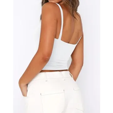 Stylish Women’s Cropped Tank Top for Summer Fashion