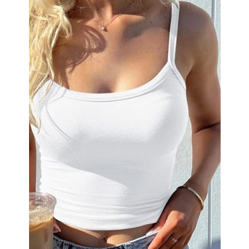 Stylish Women’s Cropped Tank Top for Summer Fashion