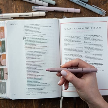 DIVERSEBEE No Bleed Highlighters Set for Bible Study