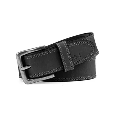 Timberland Classic Leather Jean Belt for Men 1.4 Inches