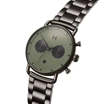 MVMT Blacktop Men’s 47 MM Rallye Green Chronograph Watch