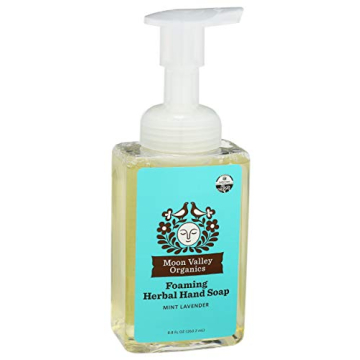 MOON VALLEY ORGANICS Mint Lavender Liquid Hand Soap - Organic Hydration