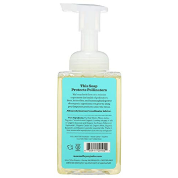 Organic Mint Lavender Liquid Hand Soap for Soft Hands