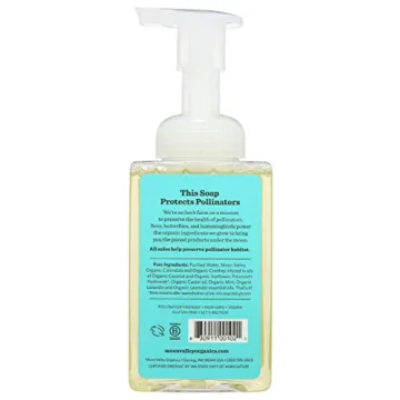 Organic Mint Lavender Liquid Hand Soap for Soft Hands