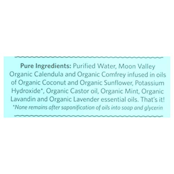 Organic Mint Lavender Liquid Hand Soap for Soft Hands