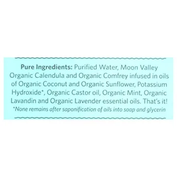 Organic Mint Lavender Liquid Hand Soap for Soft Hands