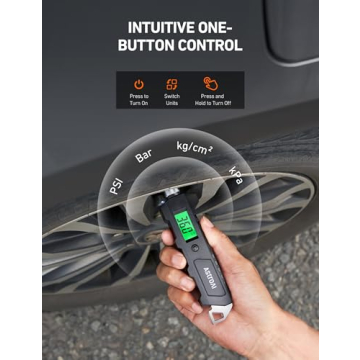 AstroAI Digital Tire Pressure Gauge for Cars and Bicycles
