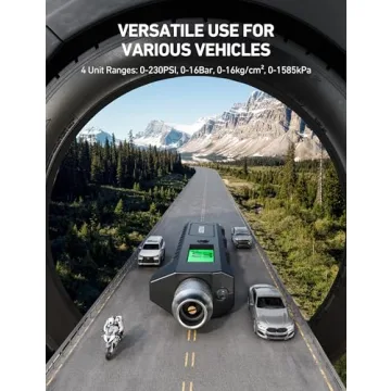 AstroAI Digital Tire Pressure Gauge for Cars and Bicycles