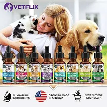 Vetflix Cranberry UTI Treatment for Dogs & Cats - USA Made