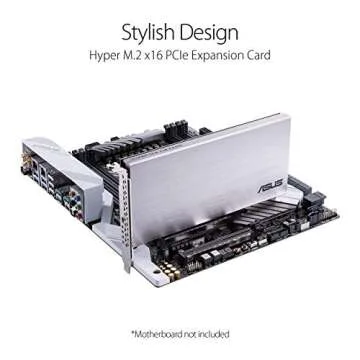 ASUS Hyper M.2 x16 PCIe 4.0 with 4 NVMe Support
