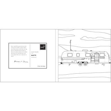 Coolest Homes Ever (Mini): An Adult Coloring Book of Tiny Homes, Airstreams, A-Frames, and Other Unique Houses (Stocking Stuffers)