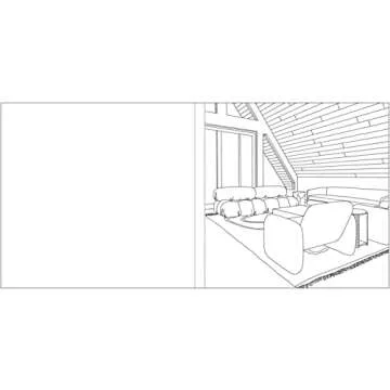 Coolest Homes Ever (Mini): An Adult Coloring Book of Tiny Homes, Airstreams, A-Frames, and Other Unique Houses (Stocking Stuffers)