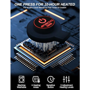 ANTARCTICA GEAR Heated Vest for Women with Battery Pack