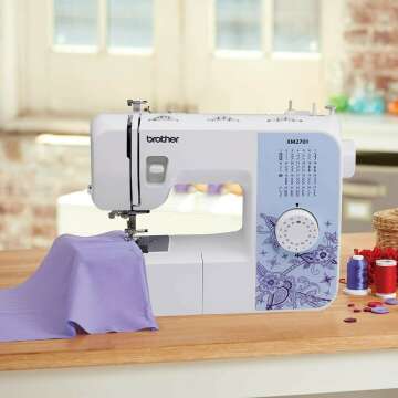 Brother XM2701 Sewing Machine with 27 Stitches Powered