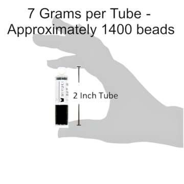 Miyuki 11/0 Opaque White Seed Beads for Crafting