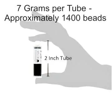 Miyuki 11/0 Opaque White Seed Beads for Crafting