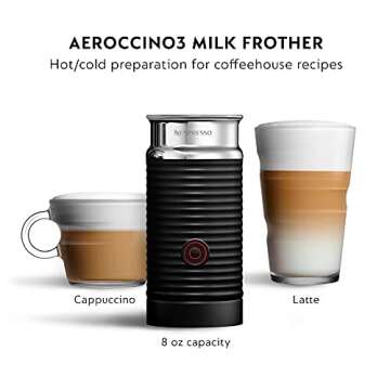 Nespresso Vertuo Next Deluxe Coffee and Espresso Maker by Breville with Aeroccino Milk Frother