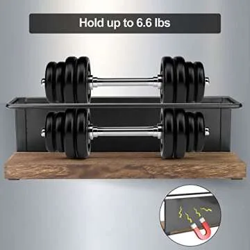 KitHero 2 Pack Strong Magnetic Spice Rack Organizer for Refrigerator and Microwave Oven, Metal Fridg...