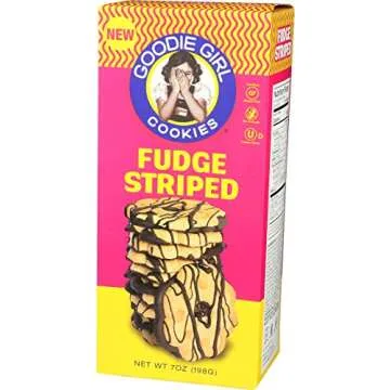 Delicious GOODIE GIRL Fudge Striped Cookies for Everyone