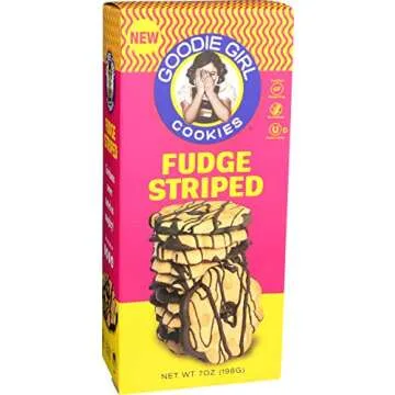 Delicious GOODIE GIRL Fudge Striped Cookies for Everyone