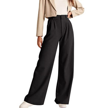 NIMIN High Waisted Work Pants for Women Stylish & Comfortable Office Trousers
