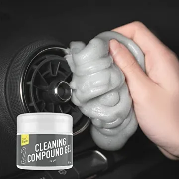 CLICK CLEAN Car Cleaning Gel - 7oz Universal Dust Cleaner for Car & Electronics