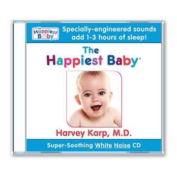 The Happiest Baby on the Block New "Super Soothing" Calming Sounds CD (now ... with 5 great sounds!)...