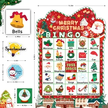Exciting Christmas Bingo Game for Kids and Adults - HomSeon