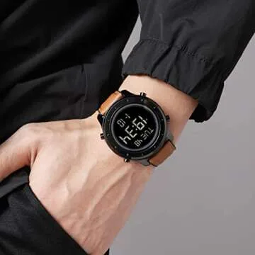 Stylish ZOLOHONI Men's Digital Waterproof Watch