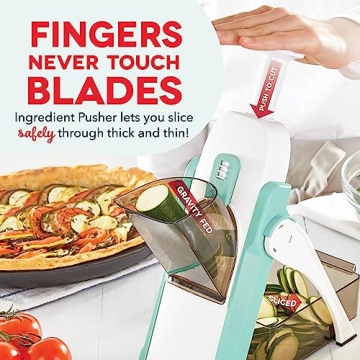 DASH Safe Slice® Mandoline Slicer for Kitchen Safety