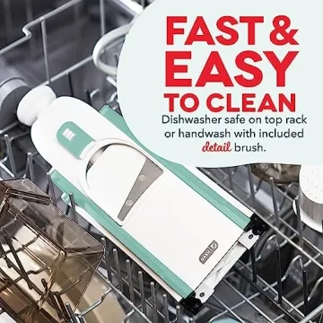 DASH Safe Slice® Mandoline Slicer for Kitchen Safety
