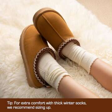 Stylish DREAM PAIRS Kids Slippers for Winter Comfort