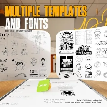 Nelko PM230 Mini Bluetooth Sticker Printer with Paper