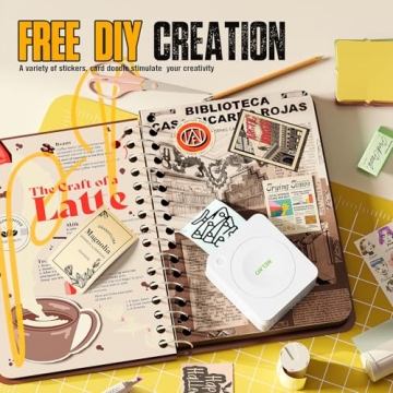 Nelko PM230 Mini Bluetooth Sticker Printer with Paper