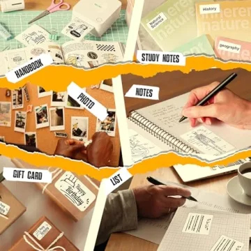 Nelko PM230 Mini Bluetooth Sticker Printer with Paper