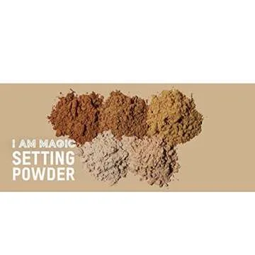 Juvia's Place I Am Magic Loose Setting Powder - Flawless Finishing Powder, Compact Face Powder, Shine-Control Powder Makeup, Powder Foundation, Setting Powder Makeup, Loose Powder Makeup (Gobi)